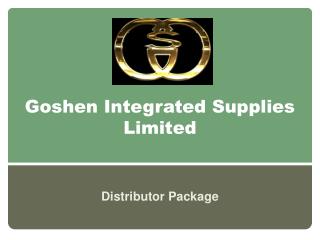 Goshen Integrated Supplies Limited
