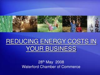 REDUCING ENERGY COSTS IN YOUR BUSINESS