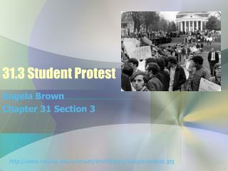 31.3 Student Protest