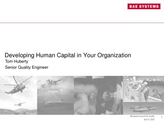 Developing Human Capital in Your Organization