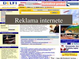 Reklama internete