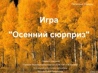 г. Каменск-Уральский &quot;Средняя общеобразовательная школа № 3 им. П.И. Беляева&quot;