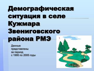 Демографическая ситуация в селе Кужмара Звениговского района РМЭ