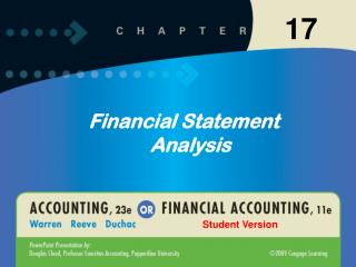 Financial Statement Analysis