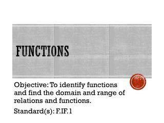 Functions