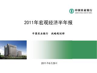 2011 年宏观经济半年报