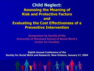 Symposium by faculty of the University of Maryland School of Social Work’s Center for Families