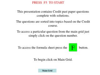 Main Grid