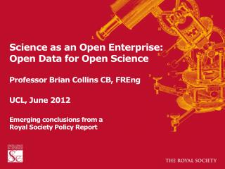 Open data as the engine of the “scientific revolution”