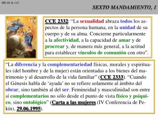 SEXTO MANDAMIENTO, 1