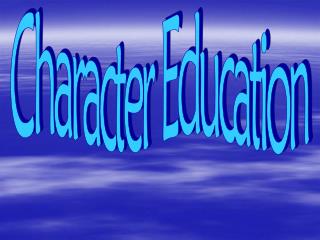 Character Education