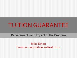 Tuition Guarantee