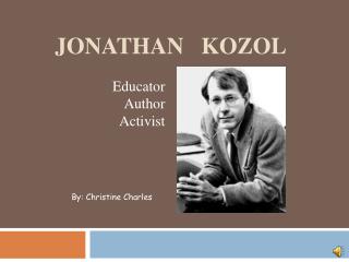 Jonathan Kozol