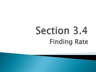 Section 3.4