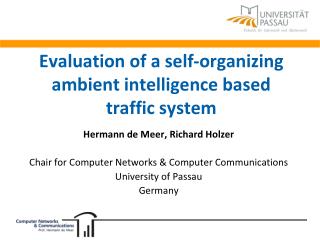 Evaluation of a self-organizing ambient intelligence based traffic system