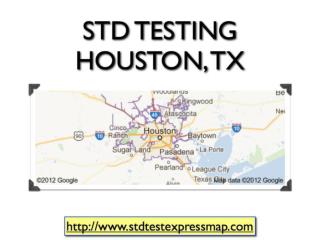 STD Testing Houston