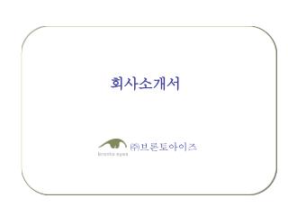 회사소개서