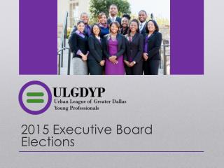 2015 Executive Board Elections