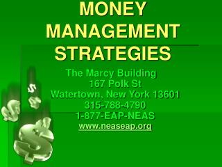 MONEY MANAGEMENT STRATEGIES