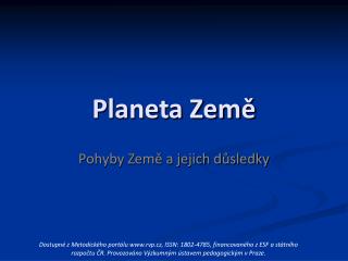 Planeta Země