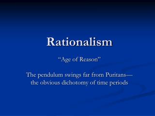 Rationalism