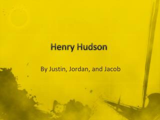 Henry Hudson