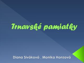 Trnavské pamiatky