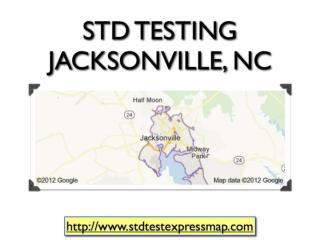STD Testing Jacksonville NC