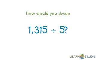 How would you divide