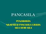 PANCASILA