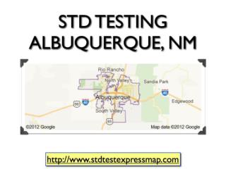 STD Testing Albuquerque