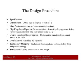 The Design Procedure