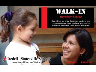 Welcome! Why a “Walk-In” Key Messages