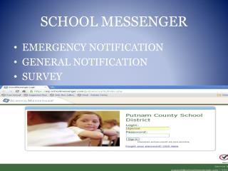 SCHOOL MESSENGER