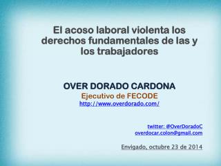 El acoso laboral violenta los derechos fundamentales de las y los trabajadores