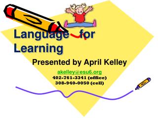 Language for Learning