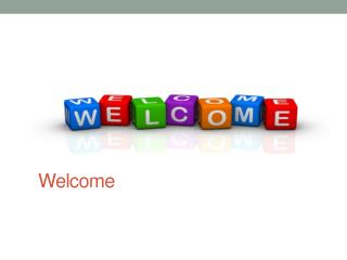 Welcome