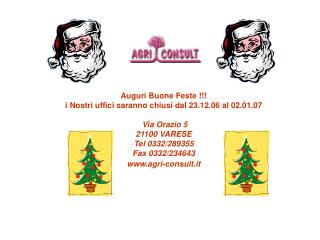 Buone Feste da Agri-consult srl