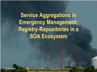 Service Aggregations in Emergency Management: Registry-Repositories in a SOA Ecosystem