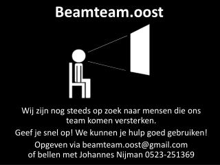 Beamteam.oost