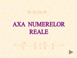 AXA NUMERELOR REALE