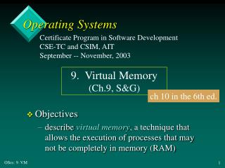 Operating Systems