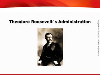 Theodore Roosevelt ’ s Administration