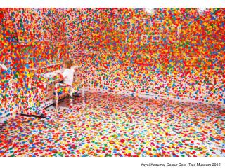 Yayoi Kasuma, Colour Dots (Tate Museum 2012)