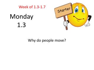 Why do people move?