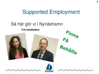 Supported Employment