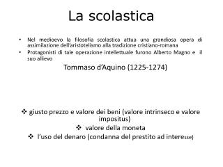 La scolastica