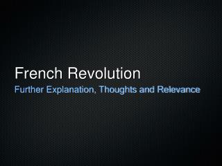 French Revolution