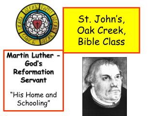 St. John’s, Oak Creek, Bible Class