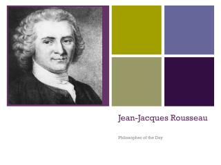 Jean-Jacques Rousseau